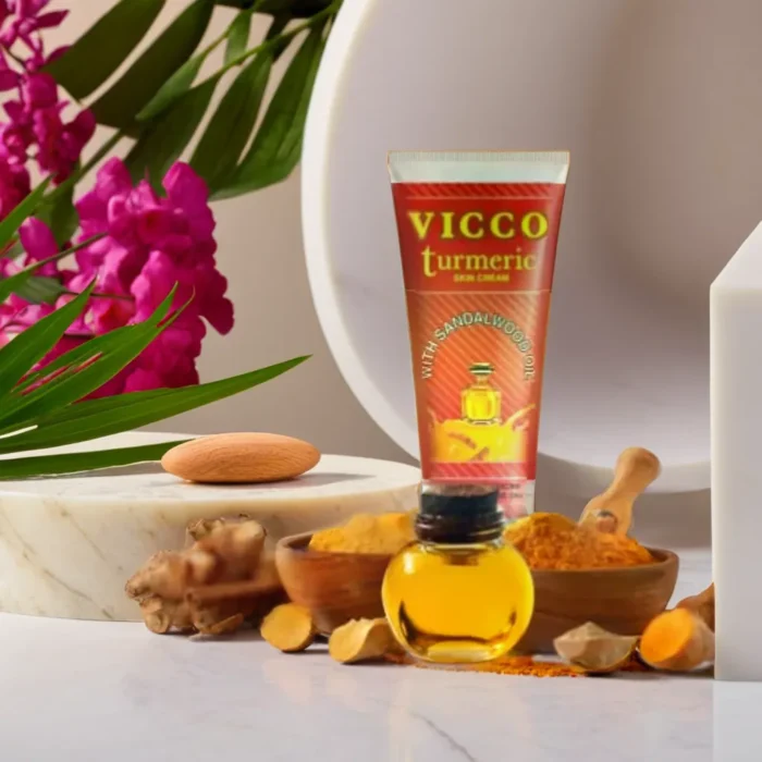 Vico Turmeric Skin Cream With Sandal Wood Oil-30g