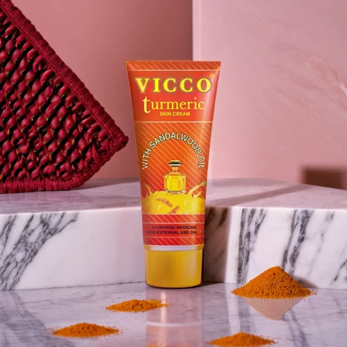 Vico Turmeric Skin Cream With Sandal Wood Oil-30g